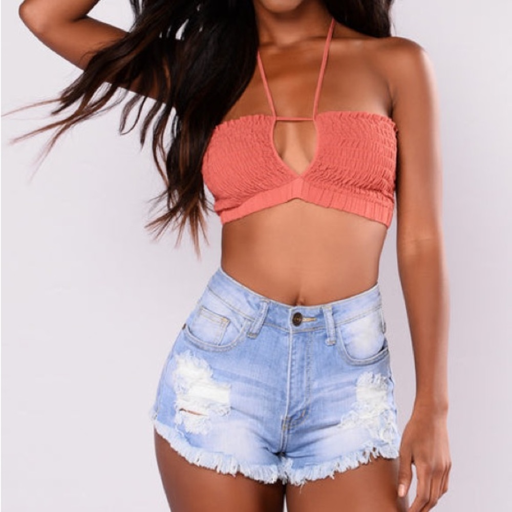 BRAND NWT fashion nova sweet like cinnamon top